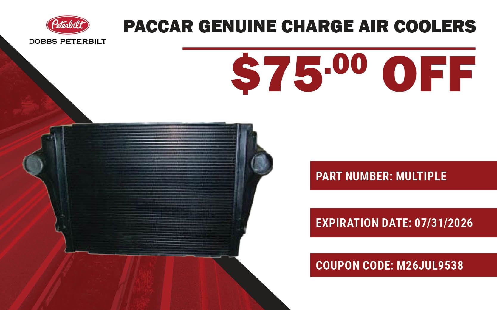 Paccar Genuine Condensers